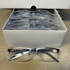 6 Pack Blue Light Blocking Reading Glasses Metal Frame Spring Hinge Mens Readers