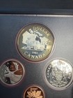 1981 Royal Canadian Mint Double Dollar Proof Set Comes With Case