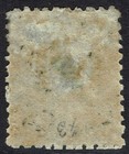 Turks Islands 1881 Qv 4 On 6d Provisional Sg Type 29
