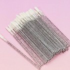50pcs Disposable Eyelash Brush Mascara Wands Applicator Eyebrow Brush Makeup