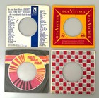 Lot Of 4 Vintage Rca   Liberty  dcp Records 45 Rpm 7  Company Sleeves 1960s