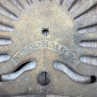 Antique Mccormick Cast Iron Farm Tractor Seat