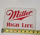 Vintage Nos  miller High Life  8  X 5  Embroidered Patch - Authentic Original