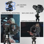 360   Swivel Mini Ball Head 1 4  Screw Mount Bracket Holder Camera Tripod