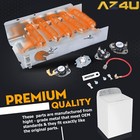 For Amana Ned4655ew1  Roper Rex4635ew1 Dryer Heating Element Thermostat Kit Fuse