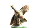Vintage Wild Turkey Ceramic Bottle Topper Pour Spout - Bird In Flight - C  1970s