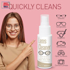 Eyeglass Cleaner Spray With Microfiber Cloth Kit  Lens Cleaner For Eyeglasses  S