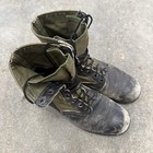 Vietnam War    2nd Pat    Wartime Jungle Boots Slot Heel Genesco Size 10 R