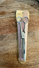 Vintage 1970s Wiss Thinning Shears Scissors 557s With Original Case