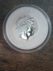 2018 Australia Myth   Legends  Dragon   Tiger 1 Oz Silver Coin           Bu