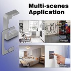 5 Pcs Wall Plate Spacer- Metal Flush Fit Device Leveling Plates- Receptacle