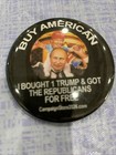 2025 Donald Trump Putin Political Pinback Button
