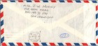 Vietnam 1960 Airmail Folded Cover Mult Franking To Usa 