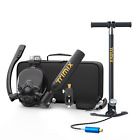 Trimix 10min Mini 0 5l Scuba Diving Lung Tank Snorkeling Mask Hand Pump Fullkit