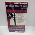 Day Runner Telephone address Pages  00265 P n 013-230 3 75  X 6 75 