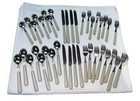 Complete International Heartland Stainless Steel  Silverware-40 Pieces