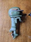 Evinrude Big Twin   Johnson Sea Horse 25 Toy Outboard Motor- K o- Japan 1954