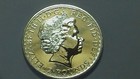 2003 Great Britain Britannia 2 Pounds One Troy Ounce Silver Low Mintage