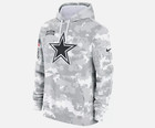 Dallas Cowboys Men s Nike 2024 Salute To Service Pullover Hoodie - Arctic Camo