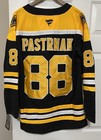 David Pastrnak Boston Bruins Jersey  88 Sizes M L