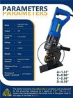  110v 1200w Electric Hydraulic Metal Hole Punch Tool