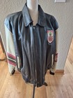Rare Disney Looney Tunes Y2k Leather Jacket Marvin The Martian Hip Hop Coat Xl