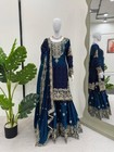 Eid Suit Salwar Kameez Pakistani Indian Wedding Party Wear Dress Bollywood Suit
