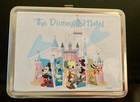 Rare D23 The Disneyland Hotel Lunch Box Pail And Thermos Mickey   Friends New