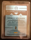 George Springer 2017 Donruss Diamond Collection Jersey Patch Astros Dc-gs Blue