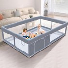 Large Baby Playpen Indoor Outdoor Activity Safety Play Yard Mesh Portable Fence