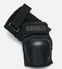 Impala Skate 3-piece Safety Gear Elbow   Knee Pads wrist Guards Black - New  