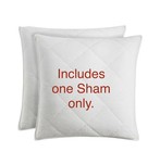 Hotel Collection Dobby Diamond 1 Pc  Euro Sham European Solid White