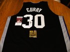 Stephen Curry Auto Golden State Warriors 2017-18 Back To Back Nba Champions-jsa