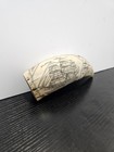 Scrimshaw Sperm Whale Tooth Resin Reproduction  nassau 1835  8  Around The Curve