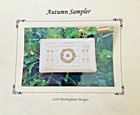 Lorri Birmingham Counted Cross Stitch Kit Autumn Sampler Designed For 28 Count