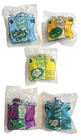 1993 Mcdonald s Happy Meal Toy Totally Holiday Mighty Max  Polly Pocket Lot Of 5