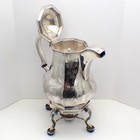 Coffee Maker Hot Water Kettle Gale And Hayden 1845 Coin Silver Inscribed