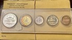 1961 Us Mint Proof Set     Original Toned Coins - Rich Natural      Colors - Whitman