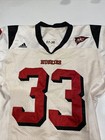 Game Worn Used Jersey Northern Illinois Huskies Niu Football Adidas Size 38  33