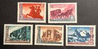 Travelstamps  germany Occu  Of Serbia Stamps Mi  94-98 Mnh Og