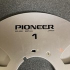 Vintage Pioneer Pr-100 - 10 5    Metal Reel 267mm Aluminum Audio Take Up Tape Reel