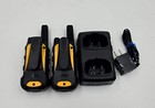 Gently Used Dewalt Dxfrs300 Two Way Uhf fm Radio Walkie Talkie - Set Of 2
