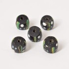 5 Ghost Venetian Trade Beads Loose