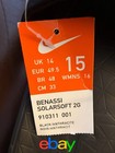 Nike Benassi Solarsoft 2g -mens Slides - Black -nike Golf - Mens Size 15 - New 