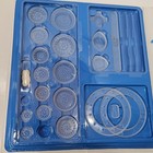 Kahootz Spirograph Toy Deluxe Set 21-piece Carry Case Art Drawing Classic