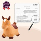 Caballo Saltar  n Para Ni  os Peque  os  Caballo Saltar  n De Peluche Marr  n