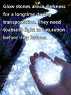 10 000pcs Glow In The Dark Stones Colorful Luminous Decorative Pebbles