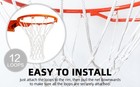 Heavy Duty Basketball Net Replacement 21  12 Loop All Weather Anti Whip Outdoor