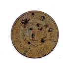 1863 Civil War Gustavus Linden Mueller Nee York Token  Store Card Antique Coin 