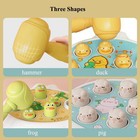 Duck frog pig Baby Toy Montessori Learning Game Educational Puzzle Gift For 12 2